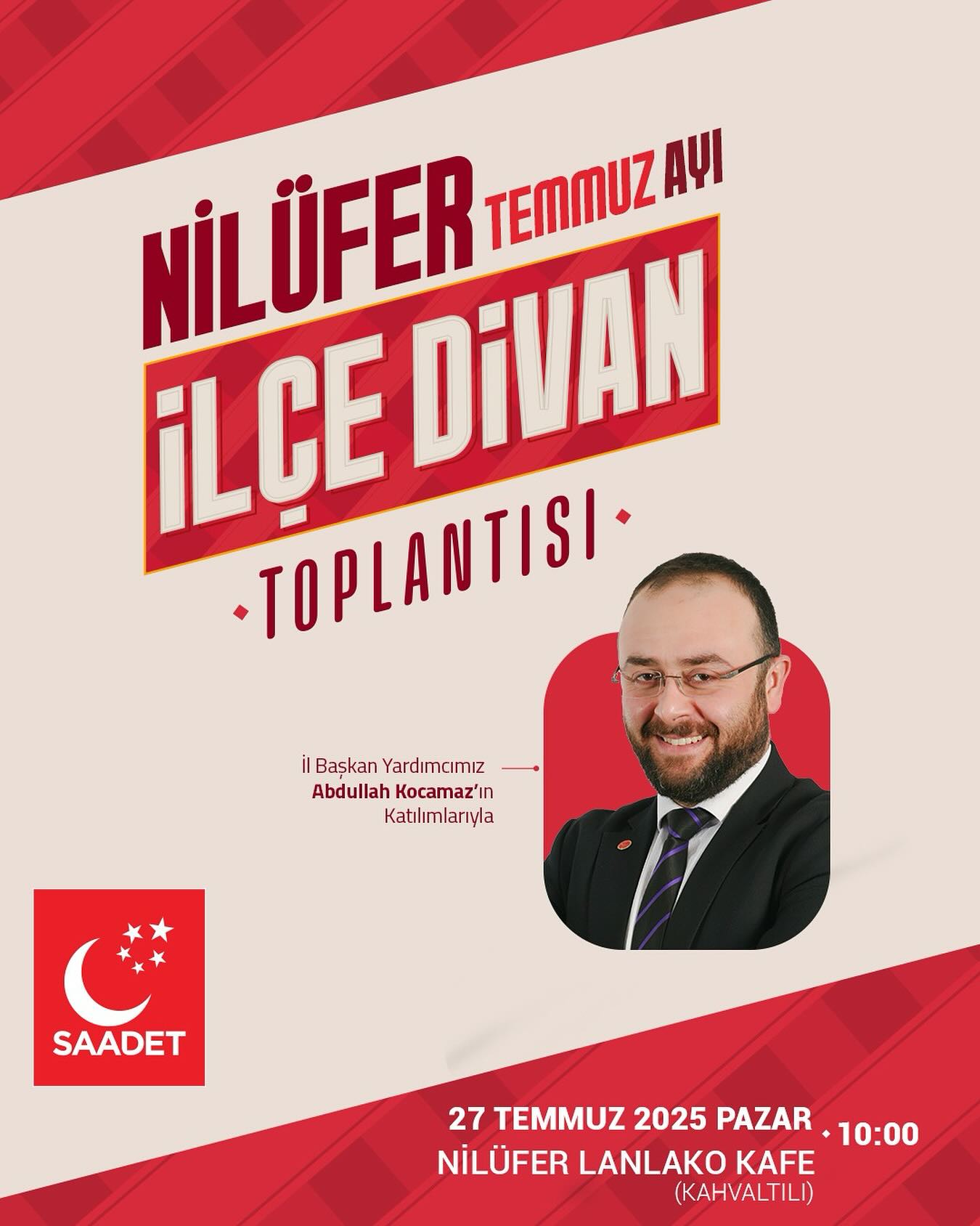 Temmuz Ayı Nilüfer İlçe Divan Toplantısı